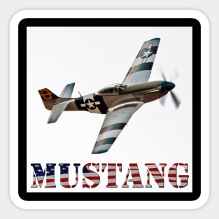 P51 Mustang Sticker